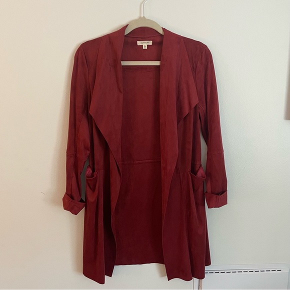 BURNT ORANGE LIGHTWEIGHT JACKET - Picture 2 of 6